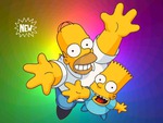 simpsons- bart n homer