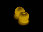 Two Yellow Apples