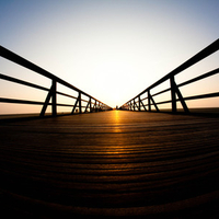 Footbridge to the Beach