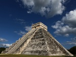 The Kukulkan Pyramid in Chichen Itza