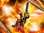 Deadpool's Chainsaw Baby