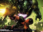 Deadpool Fights Skrulls