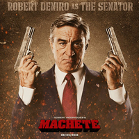 robert de niro machete