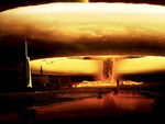 The nuclear explosion