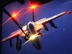 FA 18 Night Air Refuel