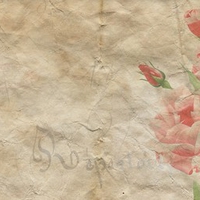 Vintage Roses Notepaper