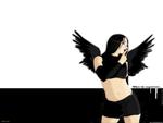 black winged girl