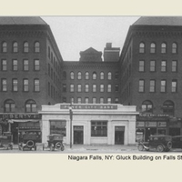 Niagara Falls, NY: Gluck Building on Falls Street (1916)
