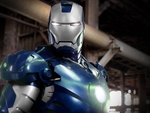Blue Iron Man