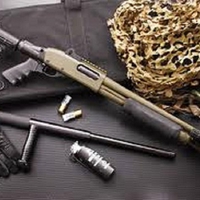 Camoflouge Tactical Shotgun