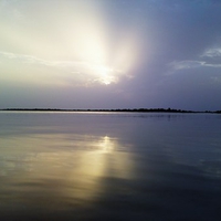 um-bab beach reflection