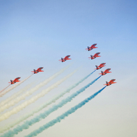 Red Arrows Display