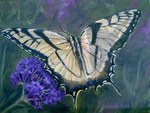 oilpainting of a butterfly