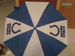 colts football unbrella