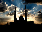 mosque silhouette