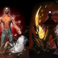 Avatar state with all 4 elements