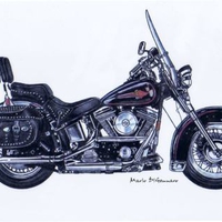 Harley Davidson Motorcycle