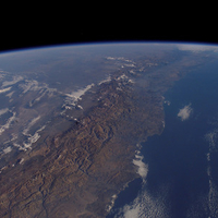 Chile From Space.