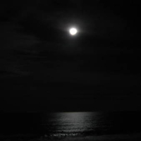 Full Moon on the Beach of NC