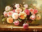 Basket of roses