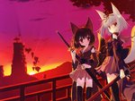 Samurai Foxgirls/Neko