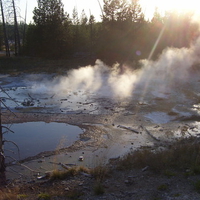 Geyser at Norris