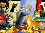 Artistic Felines