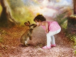 Sweet Kiss to my little Friend