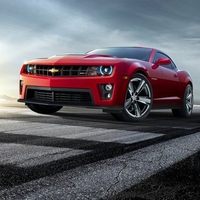 2012 strong red camaro