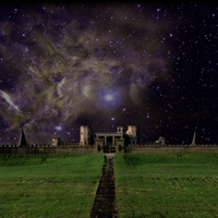 Castle in the Night Sky