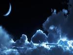 Moon in the Clouds