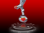 Strawberry Water Drop