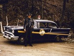 1957 chevrolet police car