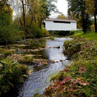 Covered Bridge Oregon Harris
