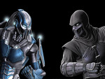 Cyber Sub-Zero VS Noob Saibot