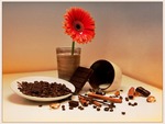 Still life -chocolate and coffee