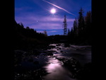 River moonlight