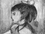 Girl-pencil drawing
