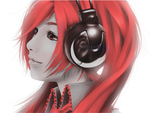 headphones girl