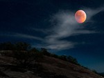 RED MOON OVER BALD ROCK
