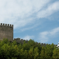 Castle & Church - Obidos, Portugal