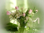 Tulips and pearls (for my sweet Jacqeline)