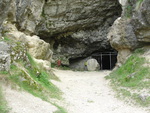 Entrance in the cave