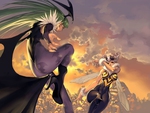 Morrigan Aensland VS Queen Bee