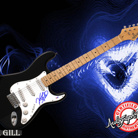 Vince Gill Autographed Guitar Free Wallpaper