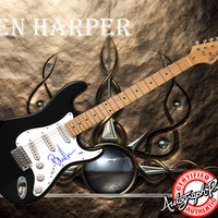Ben Harper Autographed Signed Guitar FREE WALLPAPER
