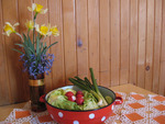 Spring In a Granny's Dish