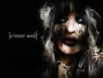 wild winter wolf