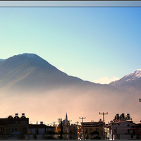 Misty Morning Mountain