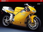 Yellow Ducati